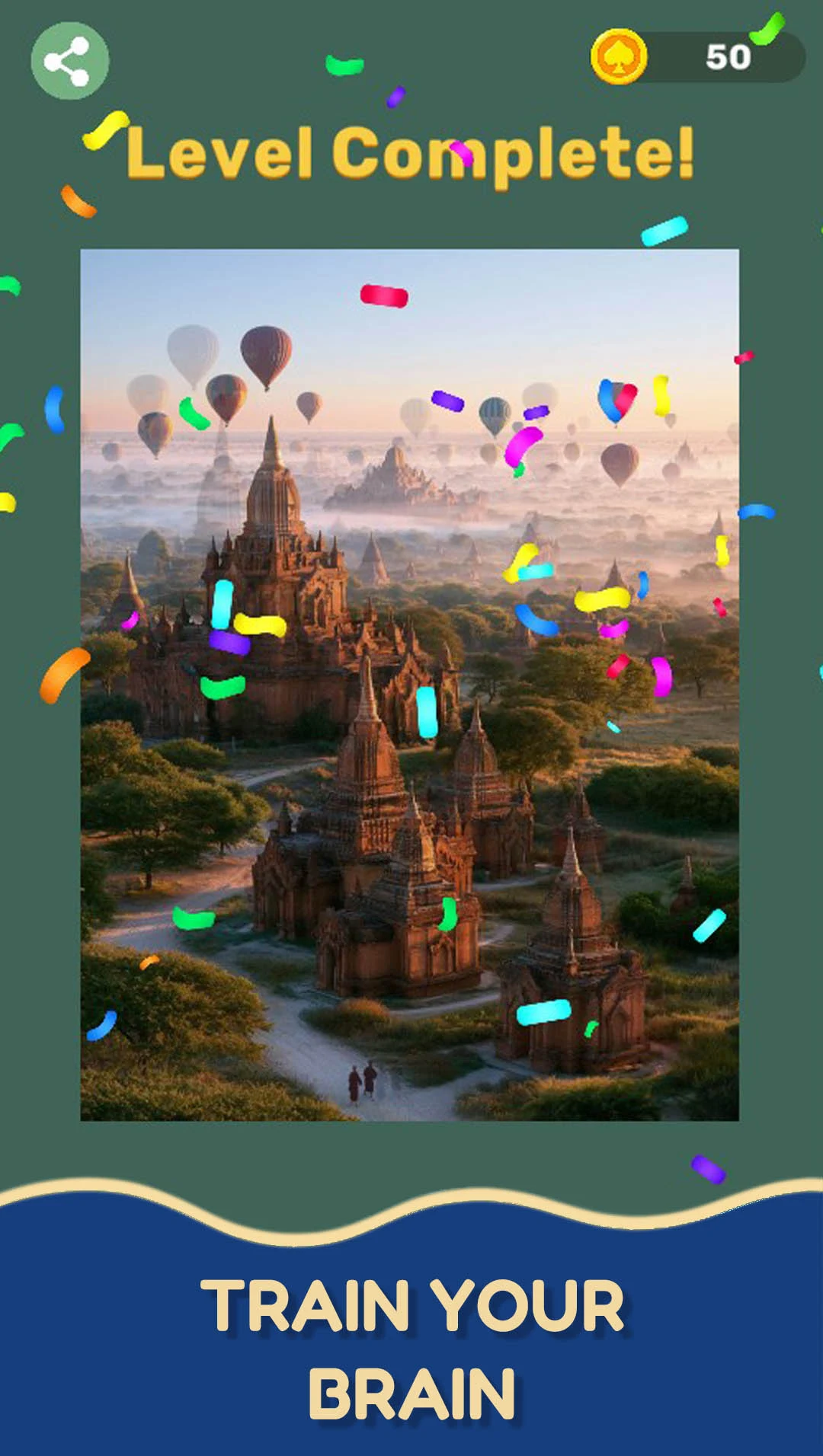 Jigsolitaire Cozy Puzzle screenshot